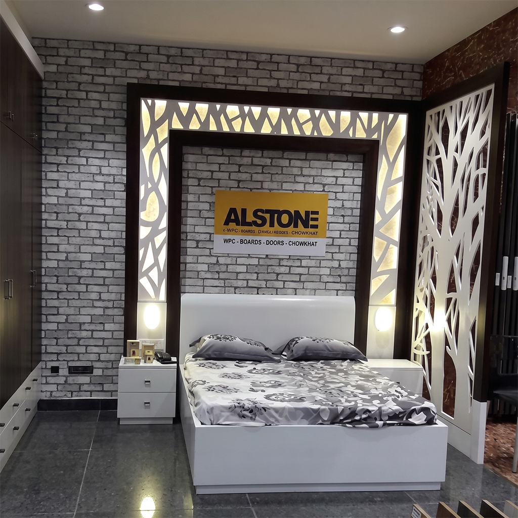 Modern Building Facade using Alstone WPC panels