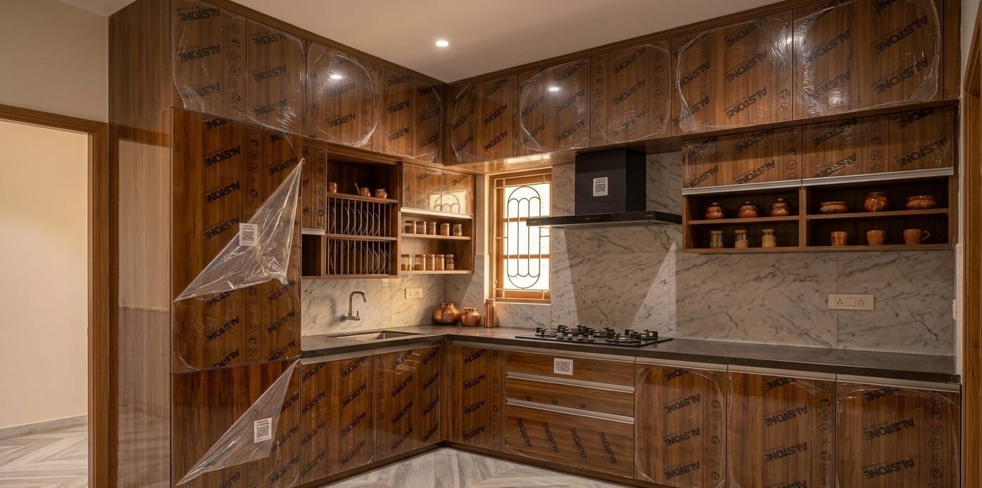 Alstone WPC Modular Kitchen Cabinets and Carcass