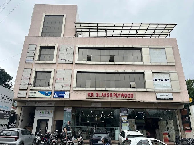 KR Glass and Plywood Showroom in Haldwani Kumaon